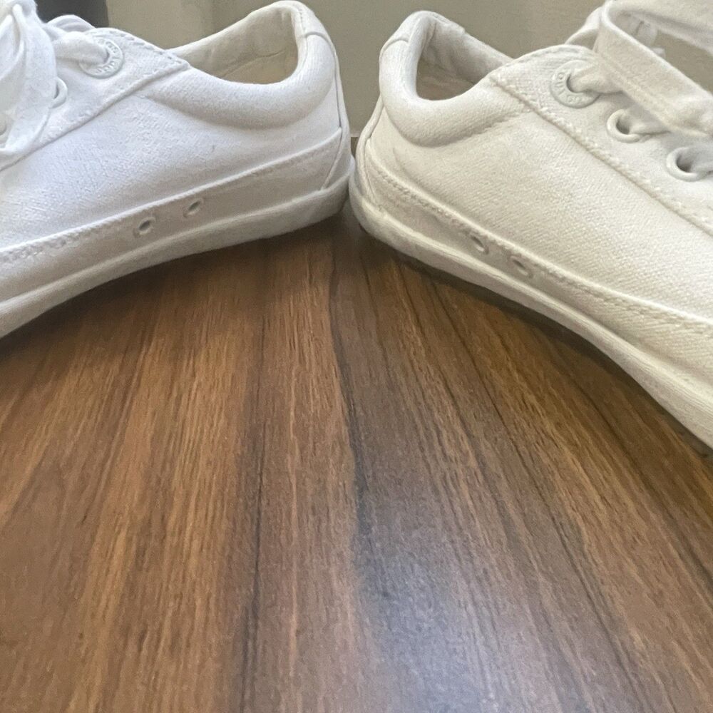 Taos Womens White Moc Star 2 Canvas Casual Sneakers Size 8 Classic Capsule - Picture 7 of 16